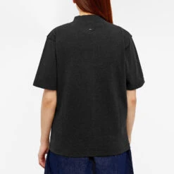 Snow Peak Recycled Cotton Heavy Mock Neck T-Shirt -Vibrant Vogue 13 03 2023 NS TS 22SU402 BK 7 1