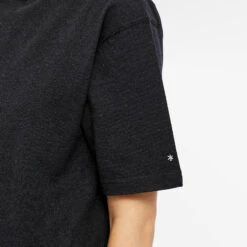 Snow Peak Recycled Cotton Heavy Mock Neck T-Shirt -Vibrant Vogue 13 03 2023 NS TS 22SU402 BK 9 1