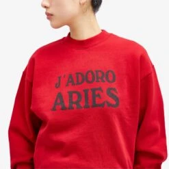 Aries J'Adoro Aries Crew Sweat 11 Aries J'Adoro Aries Crew Sweat -Vibrant Vogue 13 03 2024 AJ SUAR20023 RD 10 1