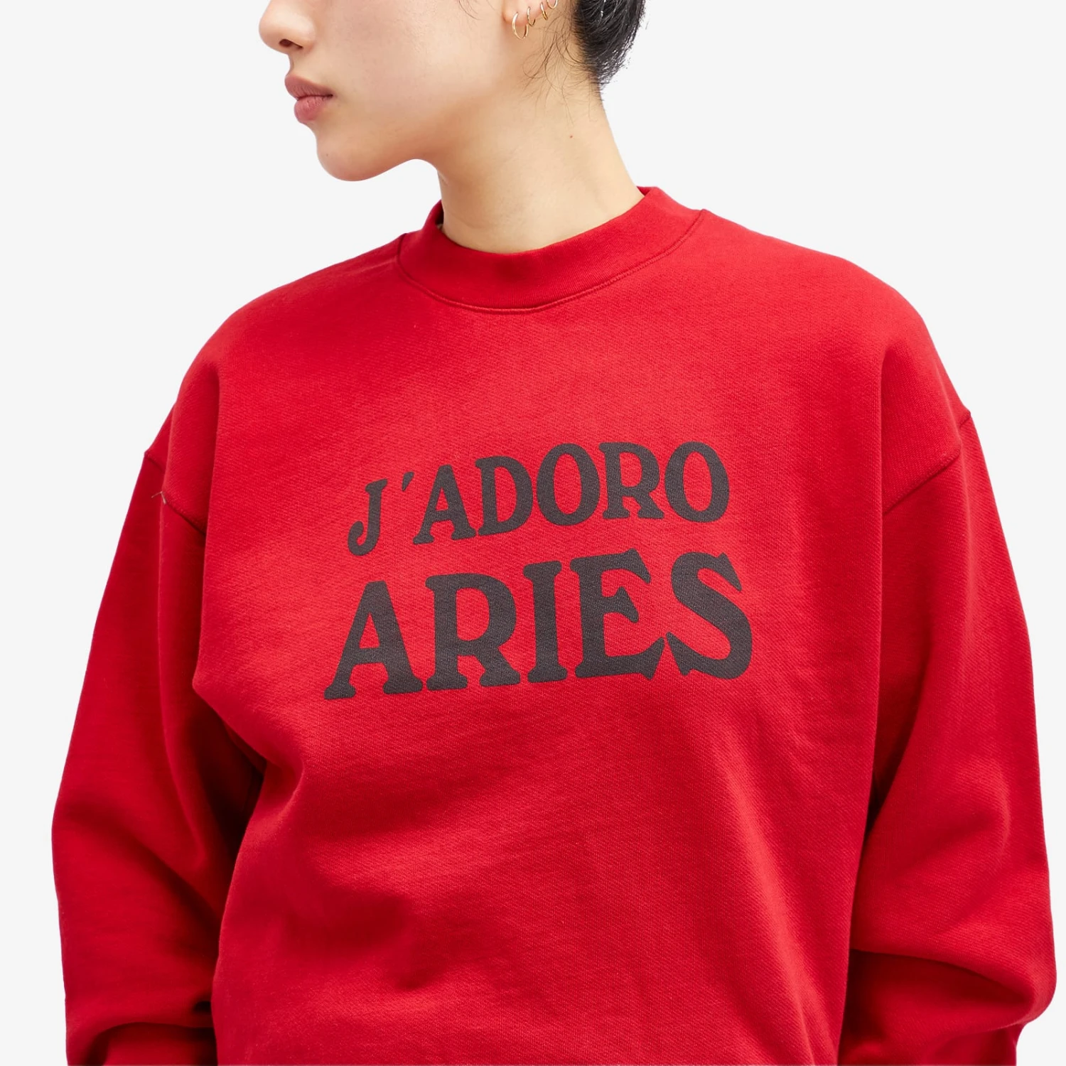 Aries J'Adoro Aries Crew Sweat 7 Aries J'Adoro Aries Crew Sweat - Image 5