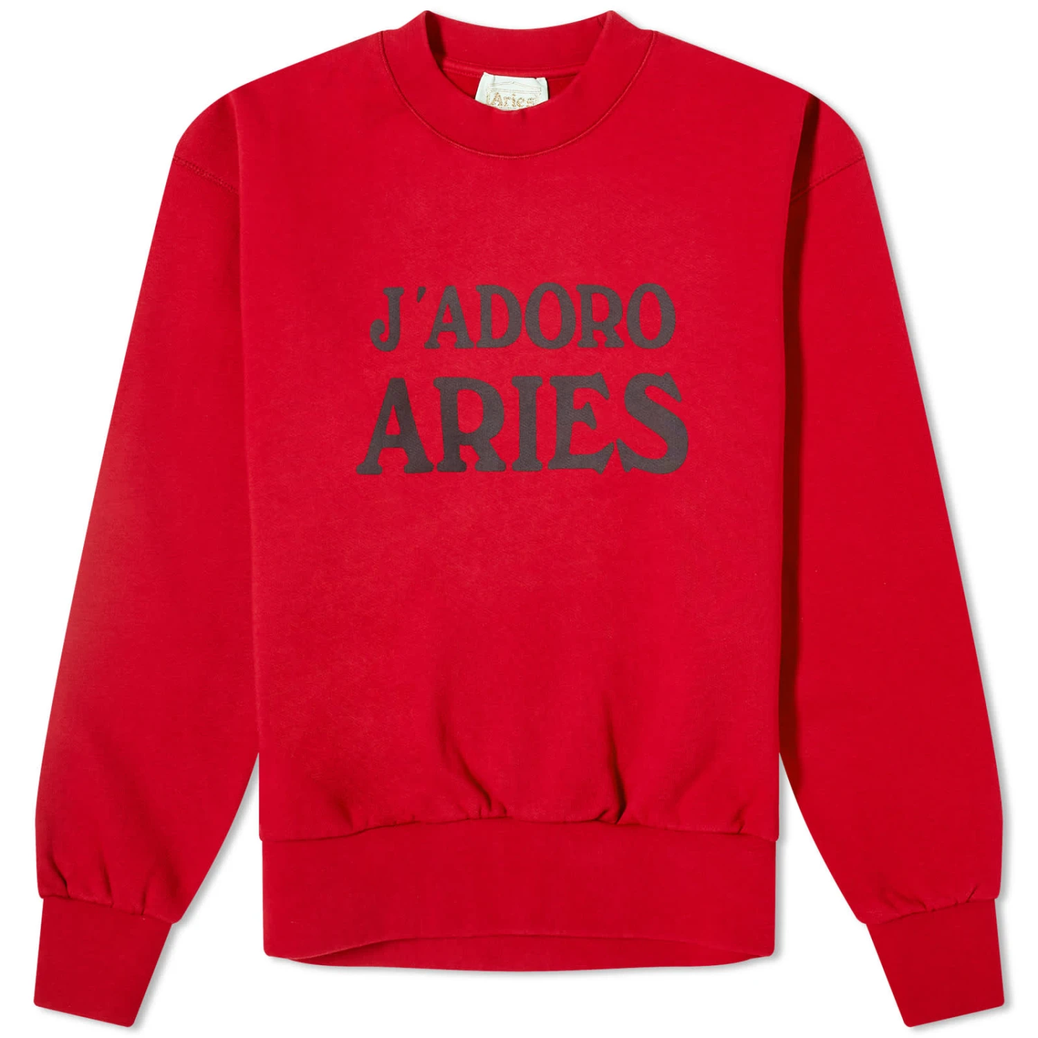 Aries J'Adoro Aries Crew Sweat 3 Aries J'Adoro Aries Crew Sweat