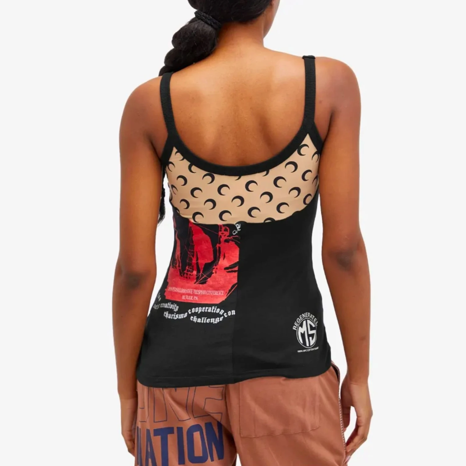 Marine Serre Regenerated Graphic Tank Top 5 Marine Serre Regenerated Graphic Tank Top - Image 3