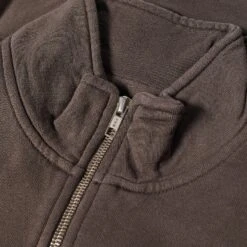 Colorful Standard Organic Quarter Zip Crew Sweat -Vibrant Vogue 13 09 23 NS CS1014 CFB 3 1