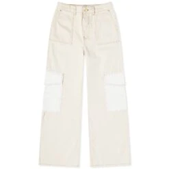 GANNI Ecru Denim Angi