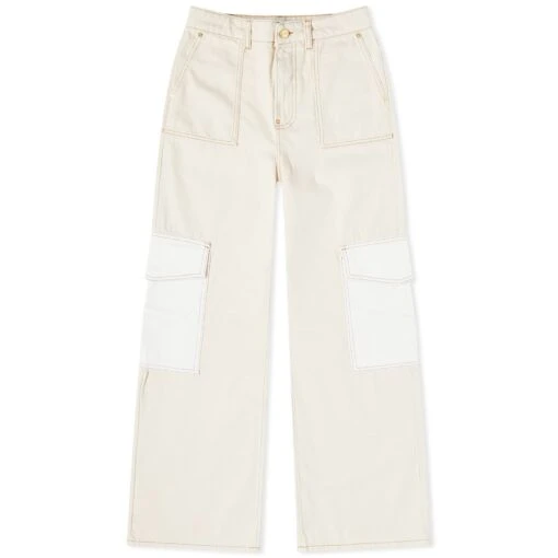 GANNI Ecru Denim Angi 5 GANNI Ecru Denim Angi -Vibrant Vogue 13 09 23 TC J1319 135 1 1