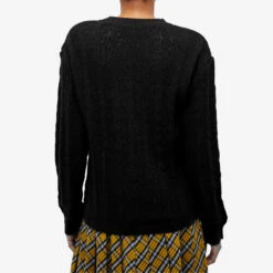 Andersson Bell Dragon Summer Crew Neck Sweater -Vibrant Vogue 13 12 2023 JW ATB1041U BLACK 7 1