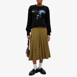 Andersson Bell Dragon Summer Crew Neck Sweater -Vibrant Vogue 13 12 2023 JW ATB1041U BLACK m8 1