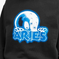 Aries Kasper Crew Sweat -Vibrant Vogue 14 03 2024 BLR SUAR20006 BK 9 1