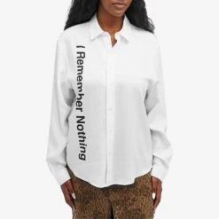 Pleasures Nothing Button Down 8 Pleasures Nothing Button Down -Vibrant Vogue 14 05 2024 JW P24JD005 WHT 6 1