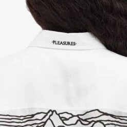 Pleasures Nothing Button Down 11 Pleasures Nothing Button Down -Vibrant Vogue 14 05 2024 JW P24JD005 WHT 9 1