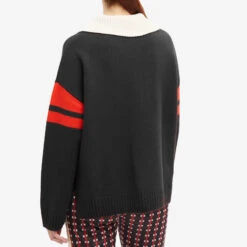 Wales Bonner Long Sleeve Calm Polo -Vibrant Vogue 14 07 2023 SI WA23KN02 KN04 934 7 1