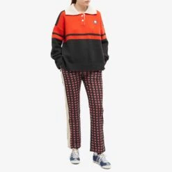 Wales Bonner Long Sleeve Calm Polo -Vibrant Vogue 14 07 2023 SI WA23KN02 KN04 934 m8 1