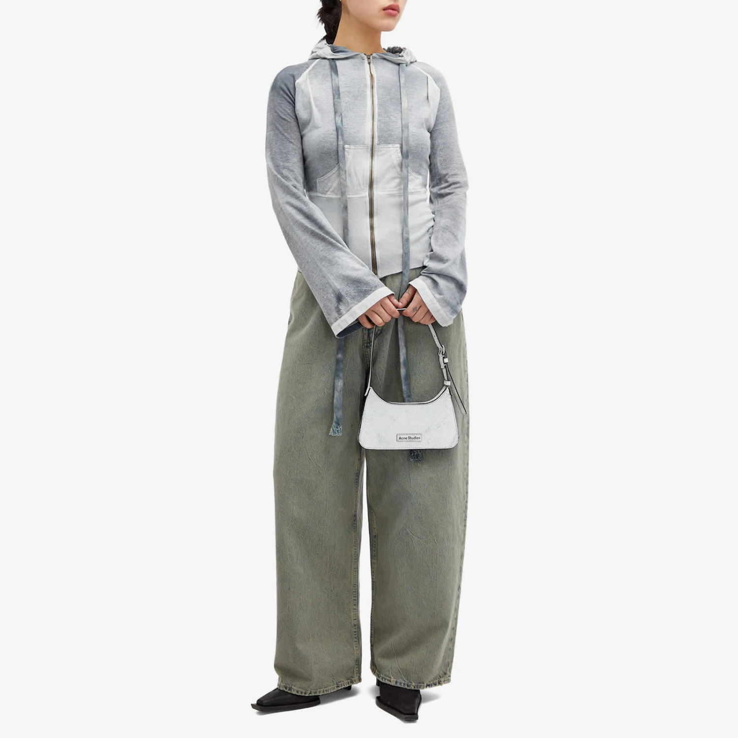 Acne Studios 2023F Delta Wide Leg Jeans 6 Acne Studios 2023F Delta Wide Leg Jeans - Image 4