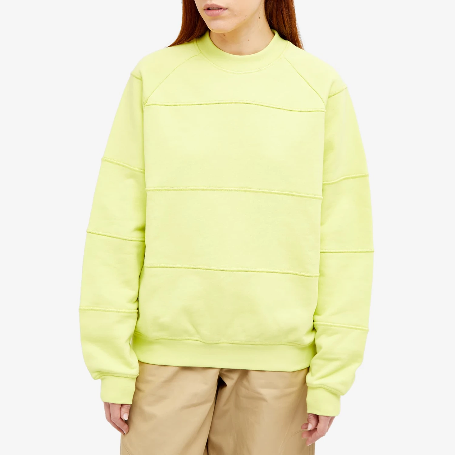 Sunnei Panels Classic Crew Sweat 4 Sunnei Panels Classic Crew Sweat - Image 2