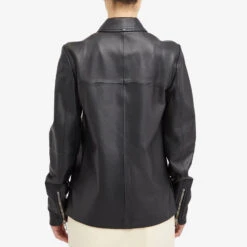 Sportmax Gel Leather Jacket -Vibrant Vogue 16 01 2024 JC 2412441011600 003 7 1