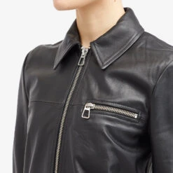 Sportmax Gel Leather Jacket -Vibrant Vogue 16 01 2024 JC 2412441011600 003 9 1