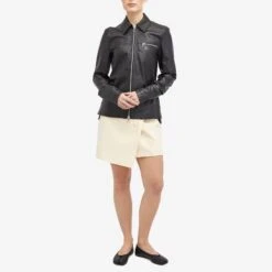 Sportmax Gel Leather Jacket -Vibrant Vogue 16 01 2024 JC 2412441011600 003 m8 1