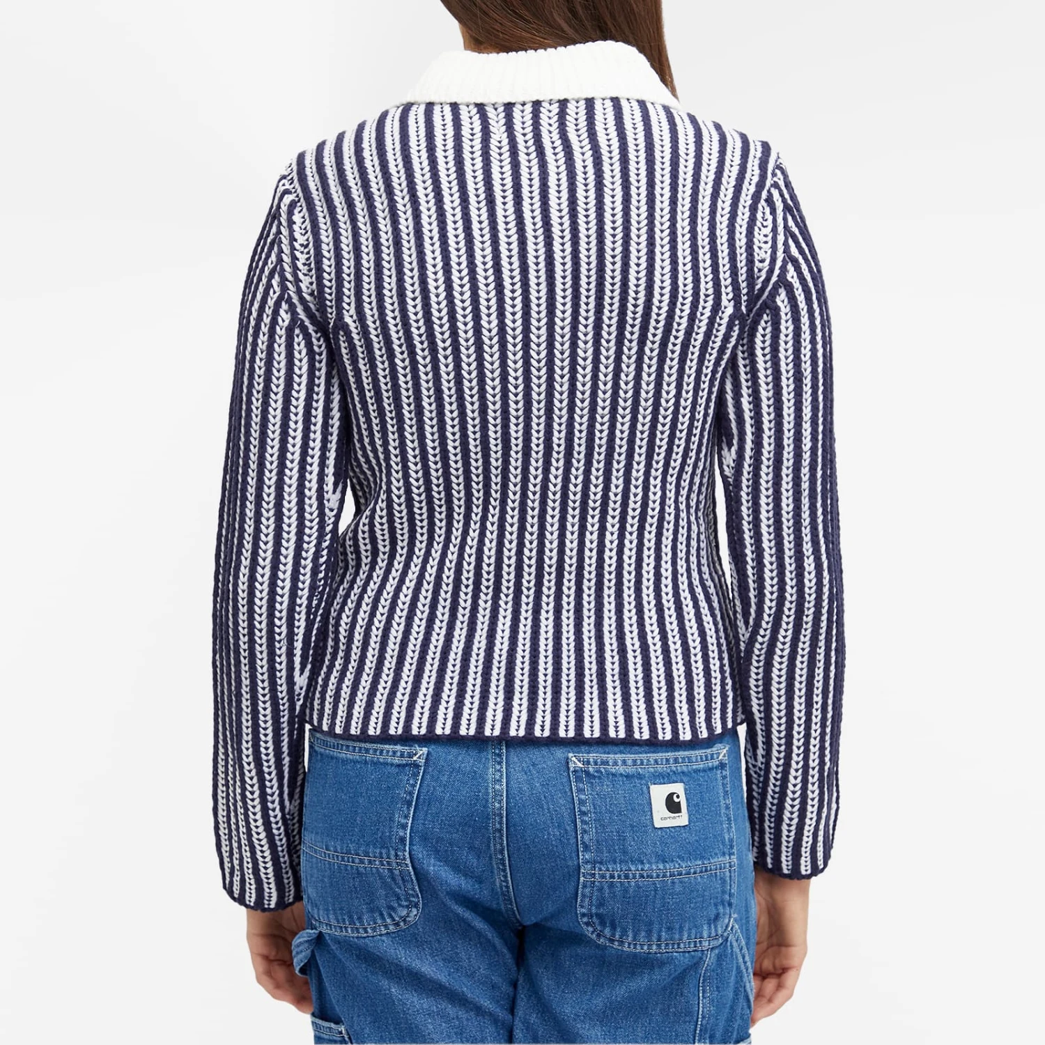 Obey Sylvie Polo Knitted Jumper 5 Obey Sylvie Polo Knitted Jumper - Image 3