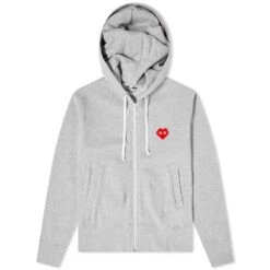 Front Page 17 Comme Des Garçons Play Invader Heart Hooded Sweat