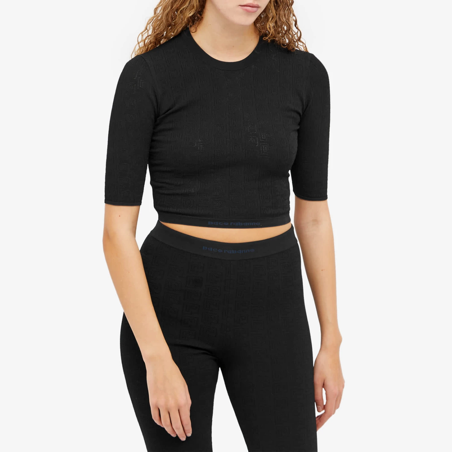 Paco Rabanne Intarsia Logo Top 4 Paco Rabanne Intarsia Logo Top - Image 2