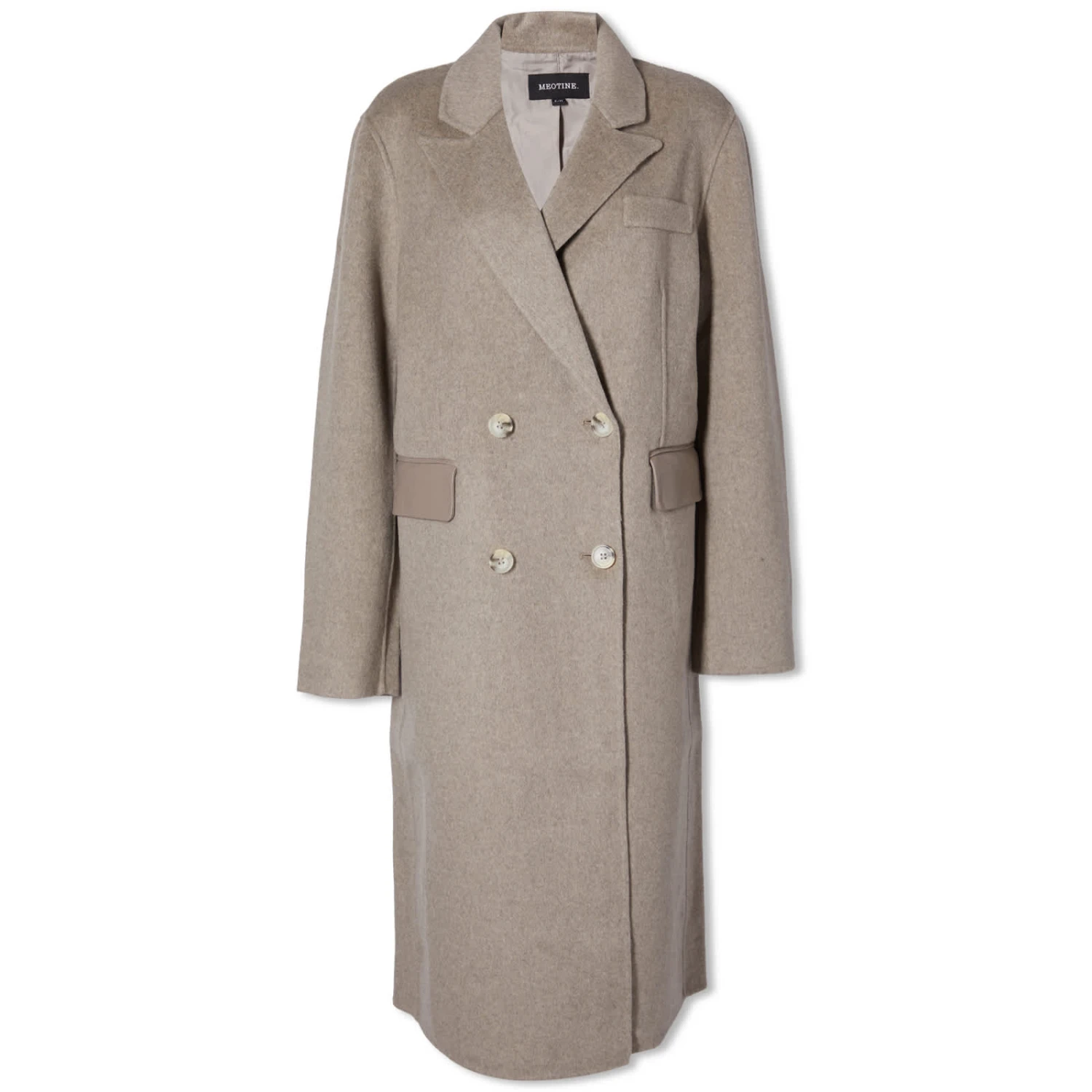 Meotine Miles Double Faced Wool Coat 3 Meotine Miles Double Faced Wool Coat