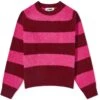 YMC Jets Stripe Crew Knit -Vibrant Vogue 18 12 2023 JD Q8VMB 60 1 1