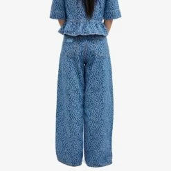 GANNI Denim Wide Pants -Vibrant Vogue 19 01 2024 JA J1395 566 8 1