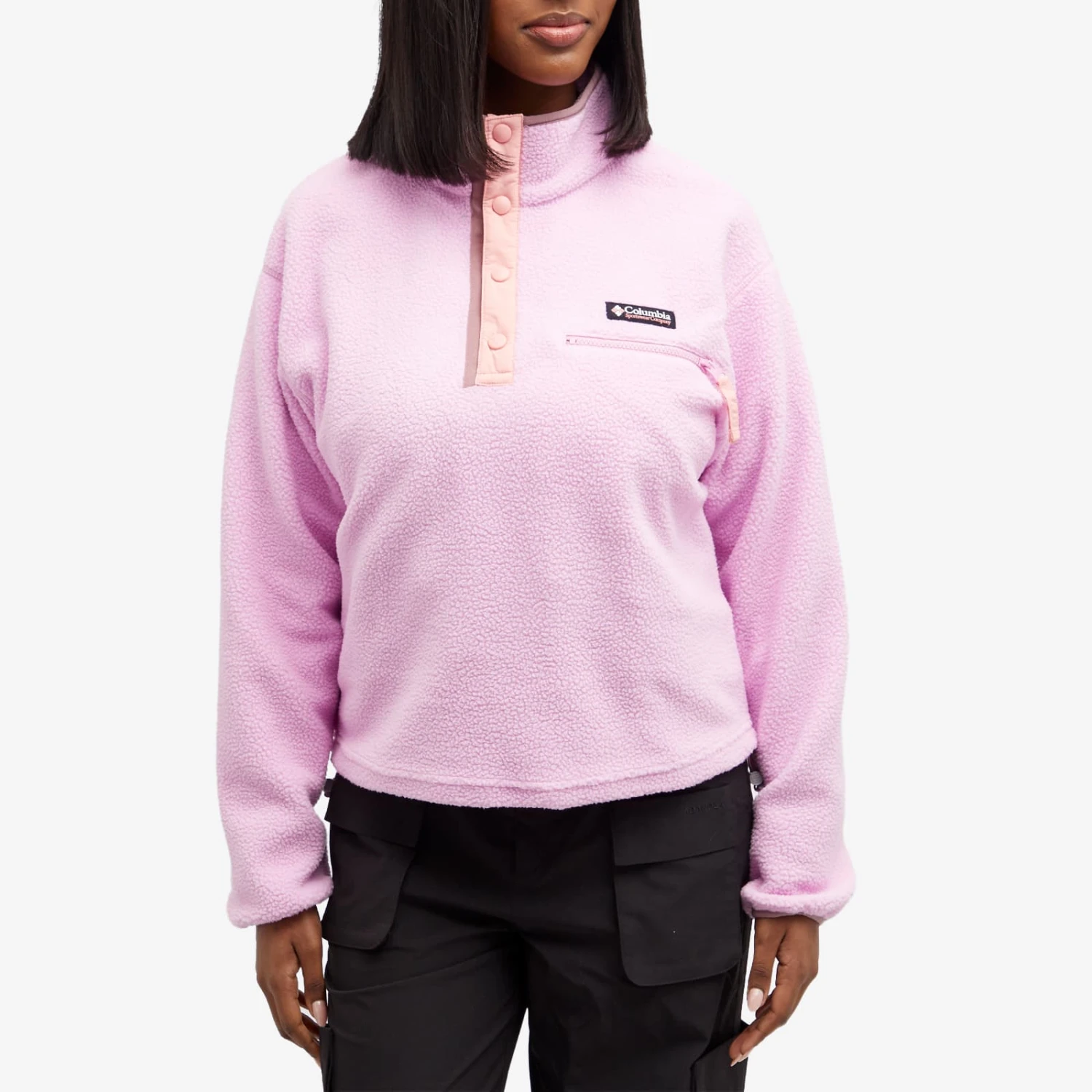 Columbia Helvetic Cropped Half Snap Fleece 4 Columbia Helvetic Cropped Half Snap Fleece - Image 2