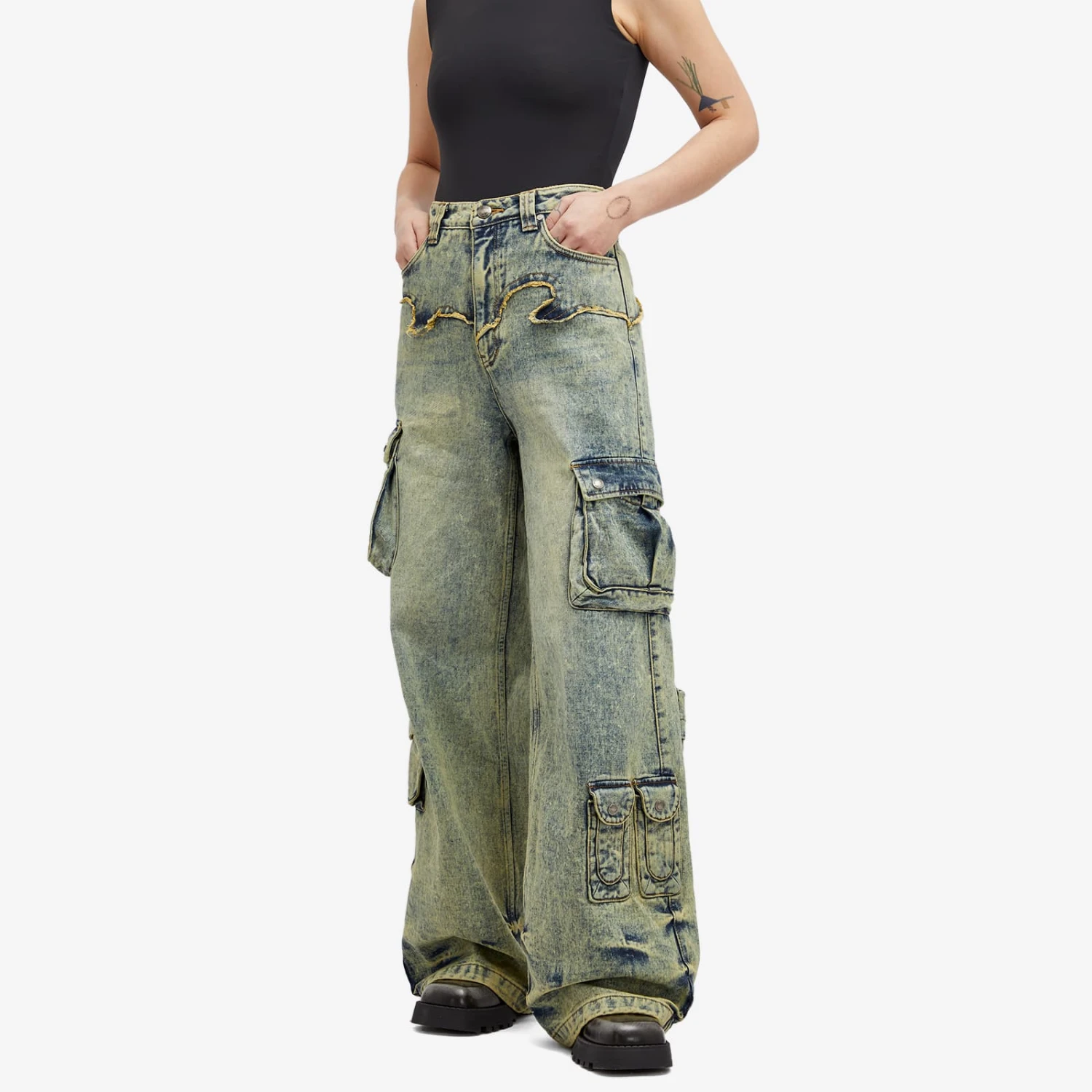 Andersson Bell Simiz Denim Cargo-Jeans 4 Andersson Bell Simiz Denim Cargo-Jeans - Image 2