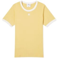 COURREGES Courrèges Contrast T-Shirt