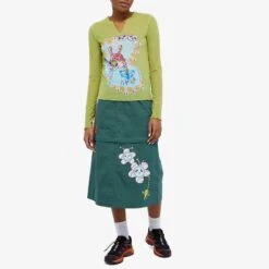 Brain Dead Gaspar Doll Mesh Top -Vibrant Vogue 19 12 2022 JA BDF22T29002591GR12 m8 1