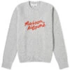 Maison Kitsune Handwriting Comfort Jumper 2 Maison Kitsune Handwriting Comfort Jumper -Vibrant Vogue 19 12 2023 AJ LW00812KT1063 H120 1 1