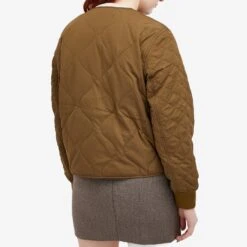 Maison Kitsune Quilted Blouson -Vibrant Vogue 19 12 2023 AJ LW02110WQ4016 P360 7 1