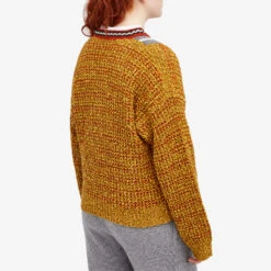 Maison Kitsune Fox Head Crafty Comfort Jumper -Vibrant Vogue 19 12 2023 JA LW00803KT1095 H775 7 1