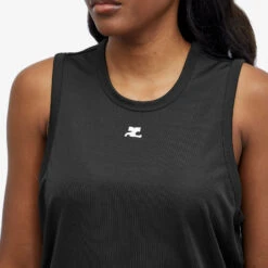 COURREGES Courrèges Sports Light Lycra Tank Top -Vibrant Vogue 19 03 2024 JD 124JDE069JS0045 9999 10 1