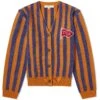 Maison Kitsune Striped Comfort Cardigan -Vibrant Vogue 20 12 2023 JA LW00502KT1086 S476 1 1