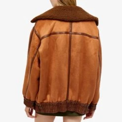 ROTATE Sunday Faux Shearling Bomber Jacket 9 ROTATE Sunday Faux Shearling Bomber Jacket -Vibrant Vogue 20 12 22 ec rt2020 1142 7