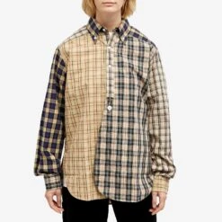 Needles Crazy Plaid Shirt -Vibrant Vogue 20 10 2023 JD NS228 A 6 1