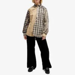 Needles Crazy Plaid Shirt -Vibrant Vogue 20 10 2023 JD NS228 A m8 1