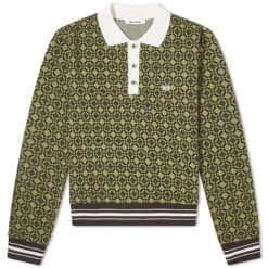 Wales Bonner Power 1/4 Zip Top