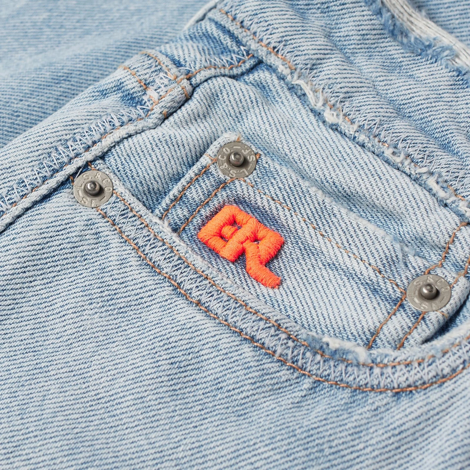 ERL X Levis Plain Flare Denim Jeans 5 ERL X Levis Plain Flare Denim Jeans - Image 3