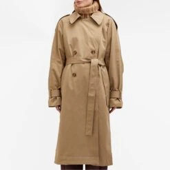 Acne Studios Odande Trench Coat -Vibrant Vogue 21 12 23 NS A90529 AE5 7 1