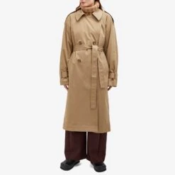 Acne Studios Odande Trench Coat -Vibrant Vogue 21 12 23 NS A90529 AE5 m9 1