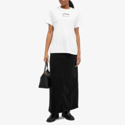 Ganni Thin Jersey Relaxed O-Neck T-Shirt -Vibrant Vogue 22 02 24 SI T3561 151 m9 1