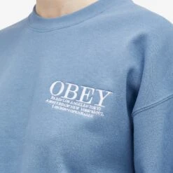 Obey Cities Crewneck Sweater 11 Obey Cities Crewneck Sweater -Vibrant Vogue 22 05 2024 JW 211600155 COE 9 1