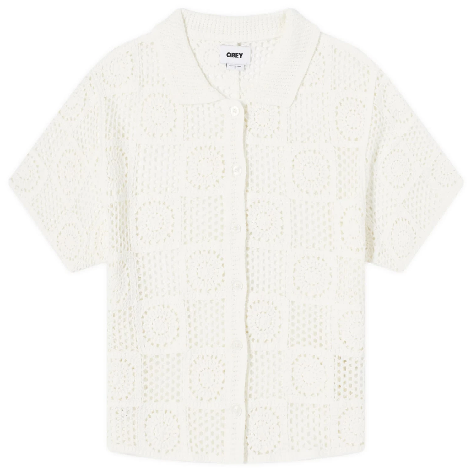 Obey Agatha Crochet Knit Top 3 Obey Agatha Crochet Knit Top