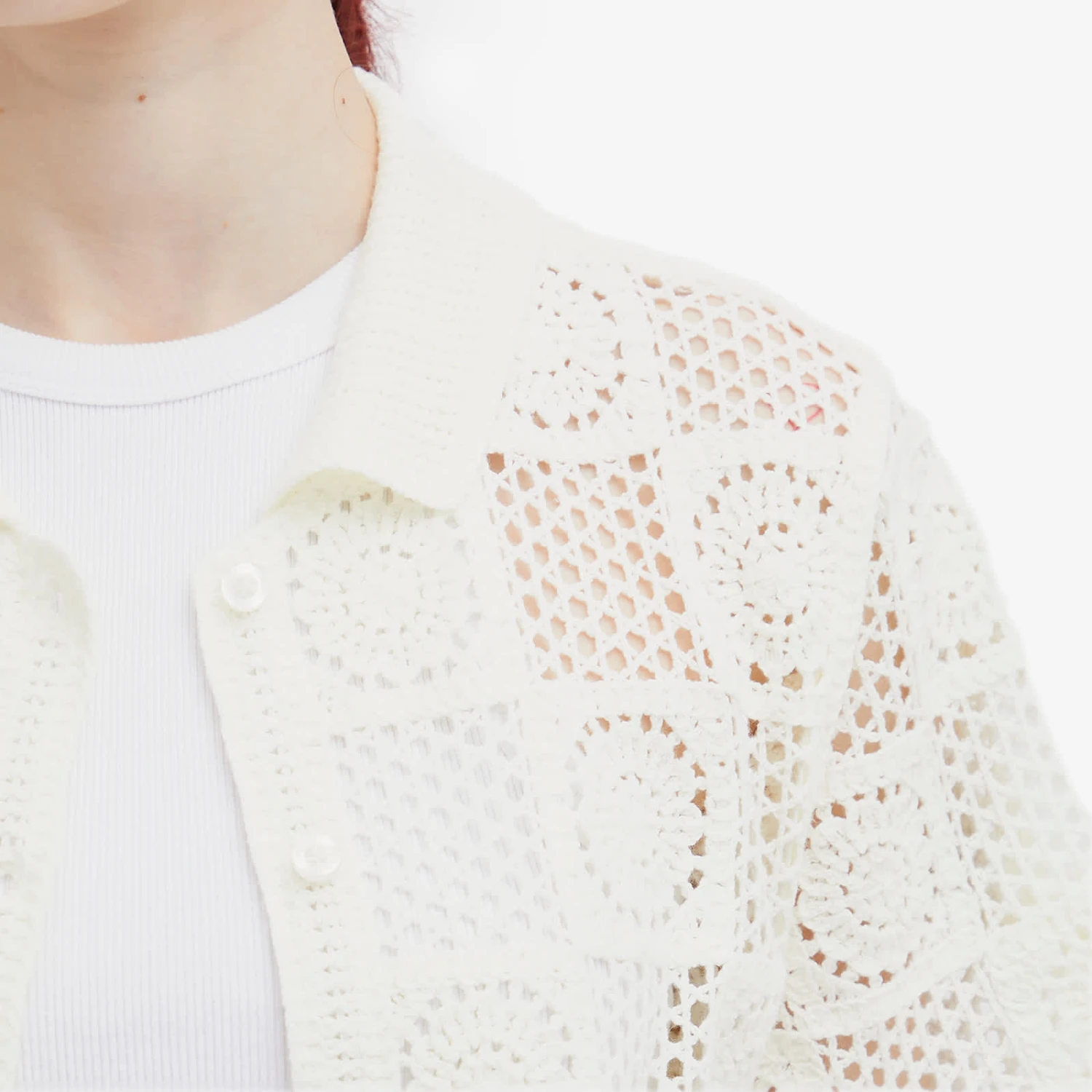 Obey Agatha Crochet Knit Top 7 Obey Agatha Crochet Knit Top - Image 5