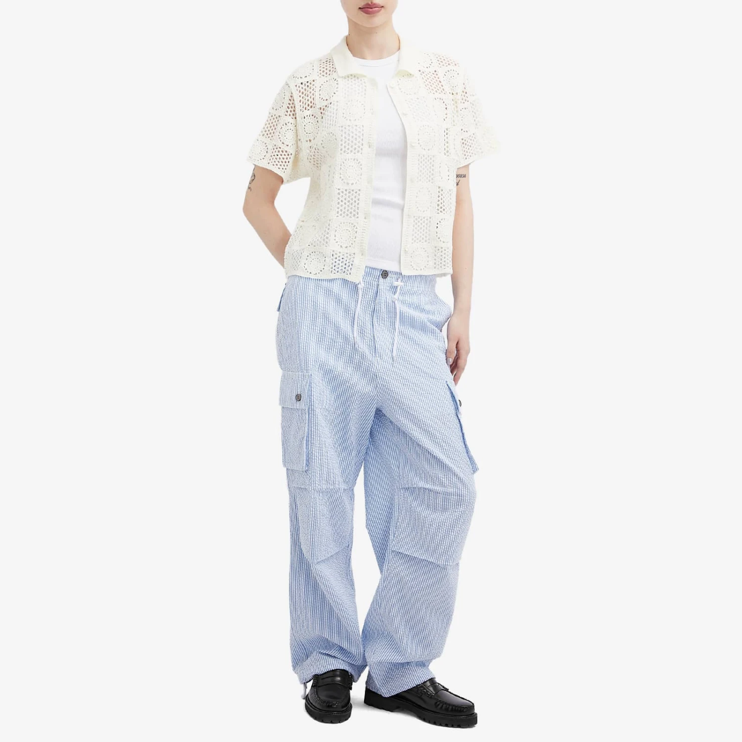 Obey Agatha Crochet Knit Top 6 Obey Agatha Crochet Knit Top - Image 4