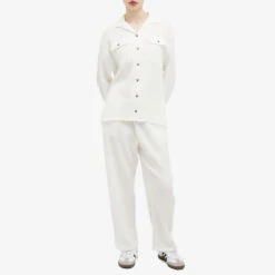 Obey Camille Waffle Shirt -Vibrant Vogue 22 05 2024 LB 281200127 WHT m8 1