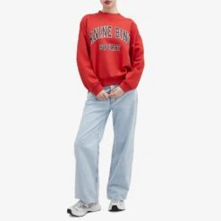 Anine Bing Jaci Sweatshirt 10 Anine Bing Jaci Sweatshirt -Vibrant Vogue 22 05 24 SI A 08 5296 610 m8 1